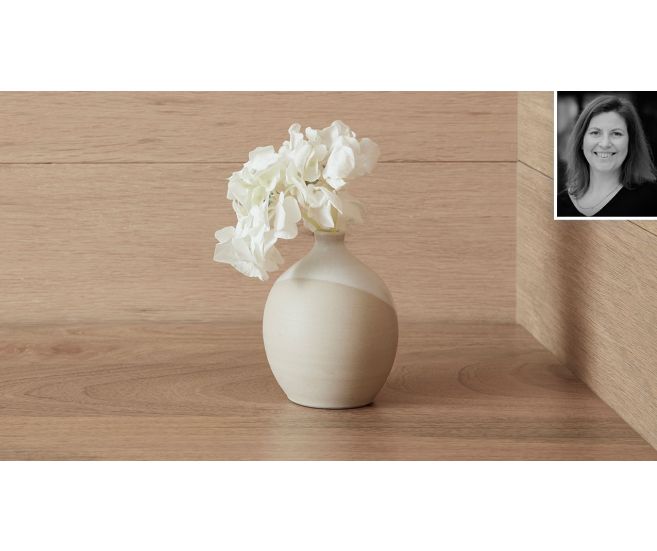 Ceramic Vase for Tides, Reykjavik