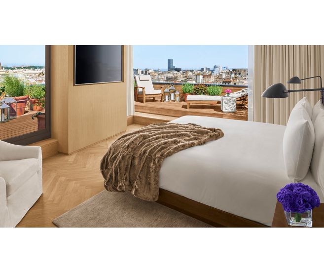 Barcelona Faux Fur Throw