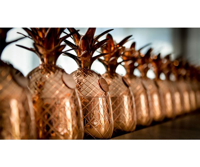 Copper Pineapple
