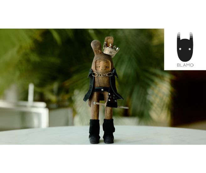 Sterling Silver King by BLAMO for Miami Beach