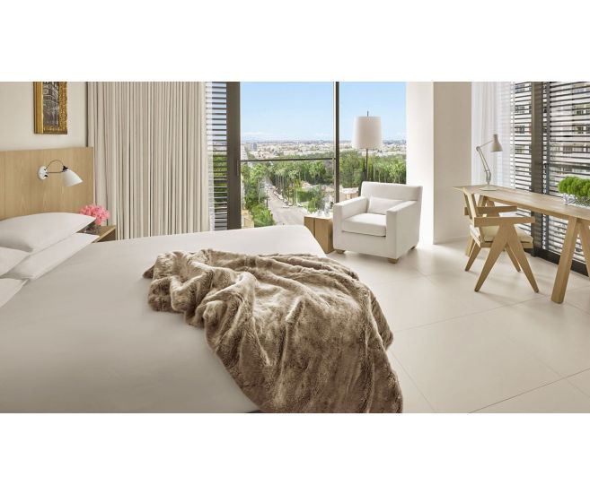 West Hollywood Faux Fur Throw