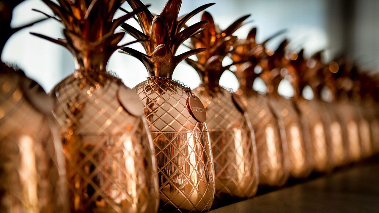 Copper Pineapple